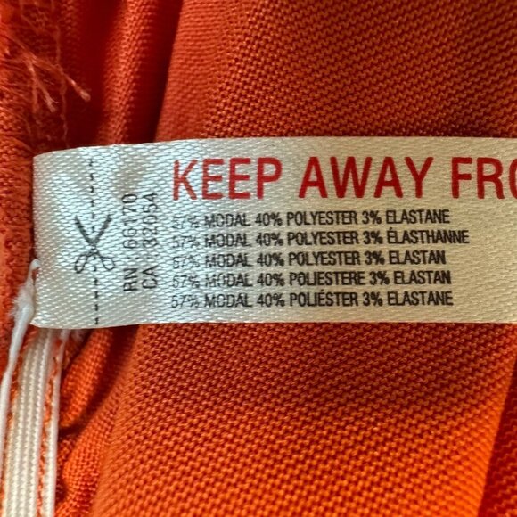 Anthropologie The Gabbie Terra Cotta Strapless Ruched Tube Midi Dress Size Small - Picture 16 of 17